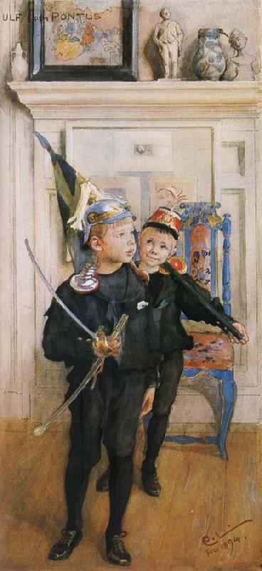 Carl Larsson Ulf and Pontus